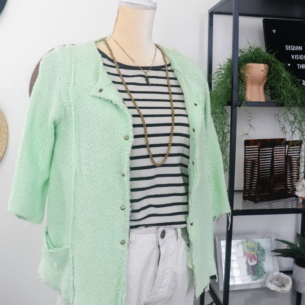 Minty Chanel style jacket